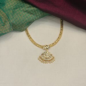 Home premium stone padakam necklace